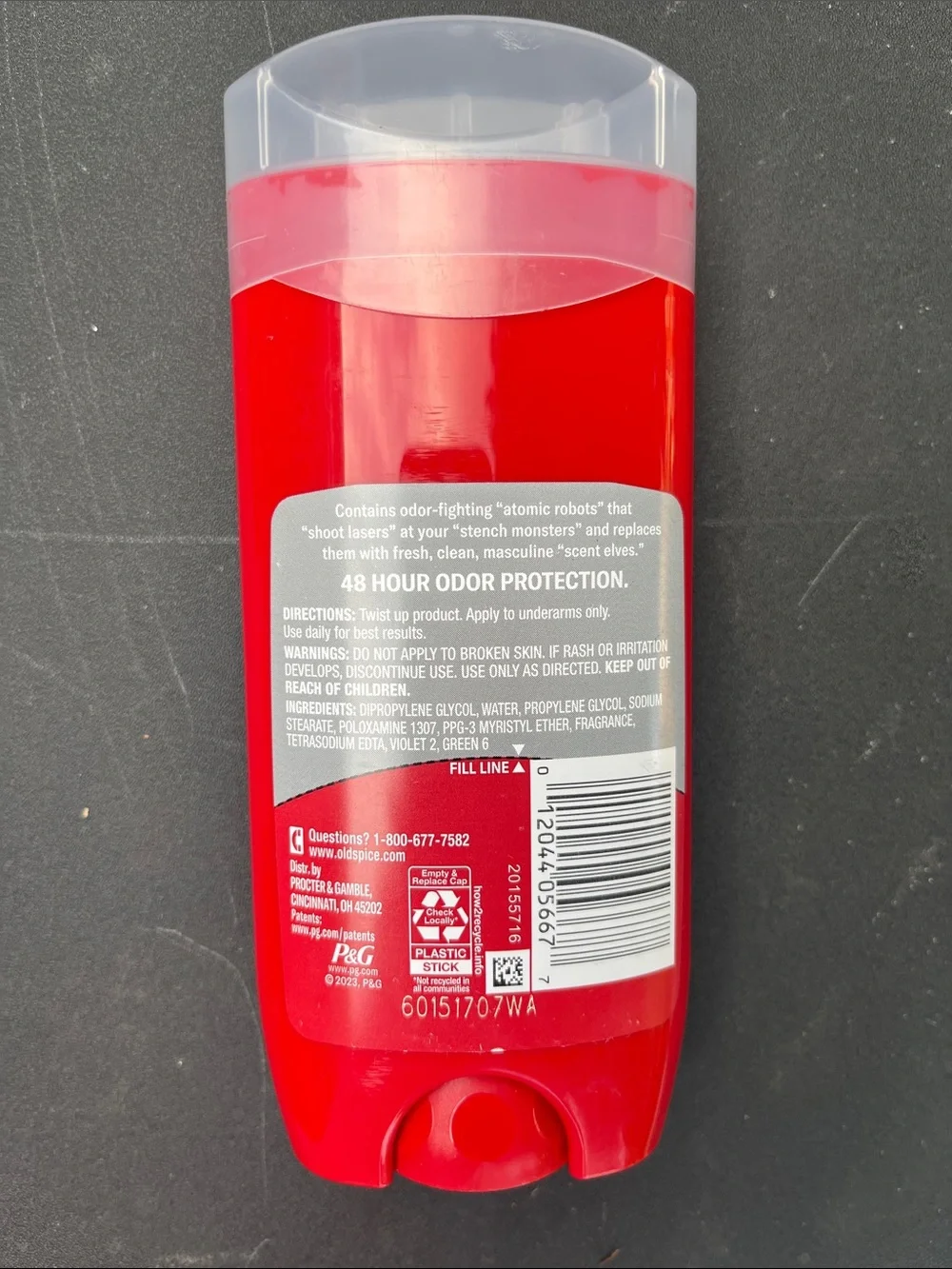 Old Spice Fresh Aluminum-Free Deodorant Stick – Red